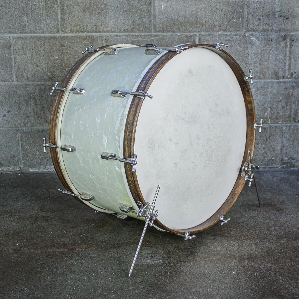 Leedy & Ludwig Early 50s “Broadway” Drum Kit – Dual Bass Drum Options (22" & 24") – Matching Snare Included