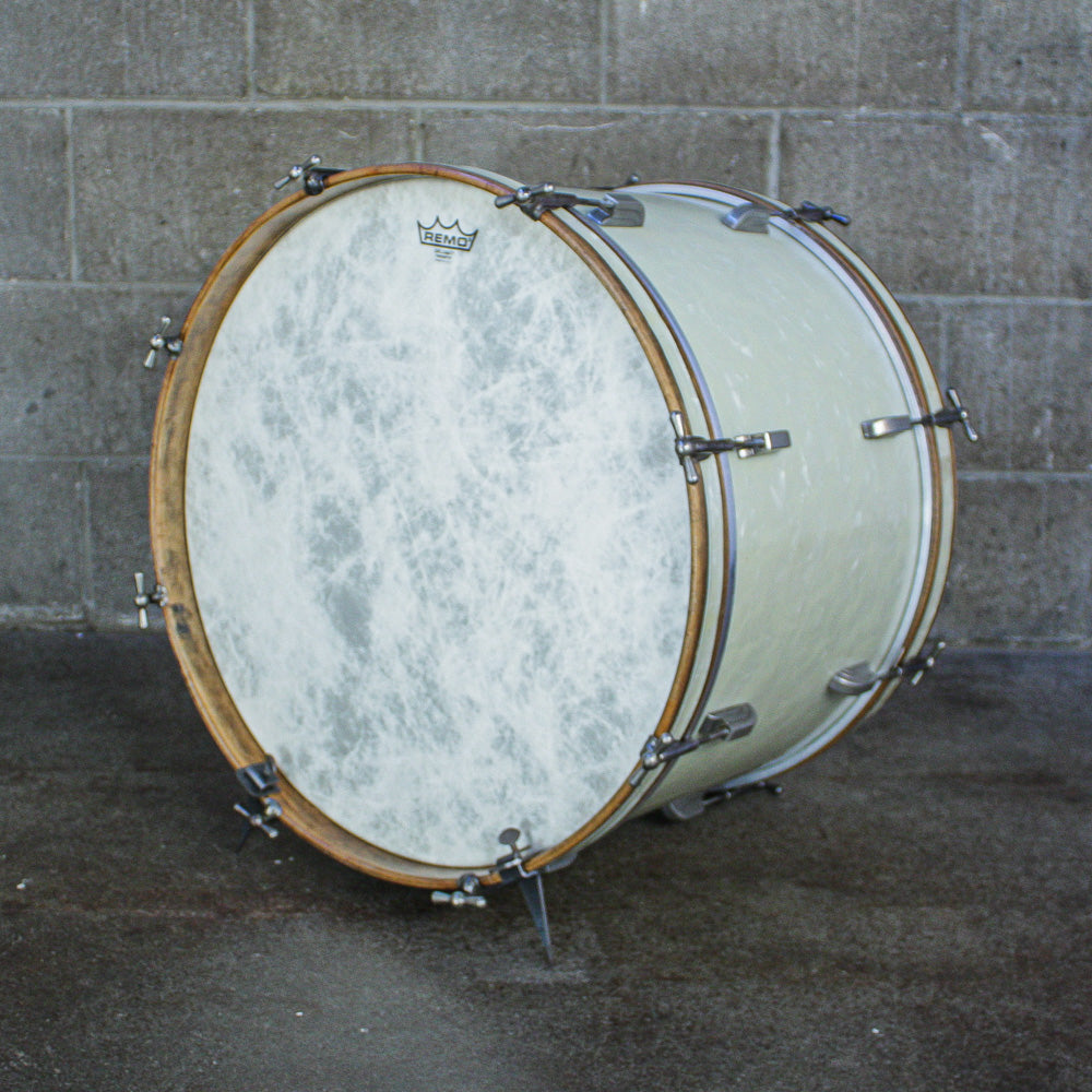 Leedy & Ludwig Early 50s “Broadway” Drum Kit – Dual Bass Drum Options (22" & 24") – Matching Snare Included