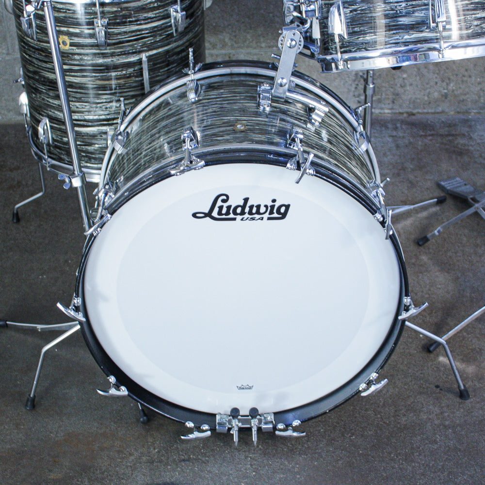 Ludwig 1966 Ringo Oyster Black Pearl Super Classic Outfit