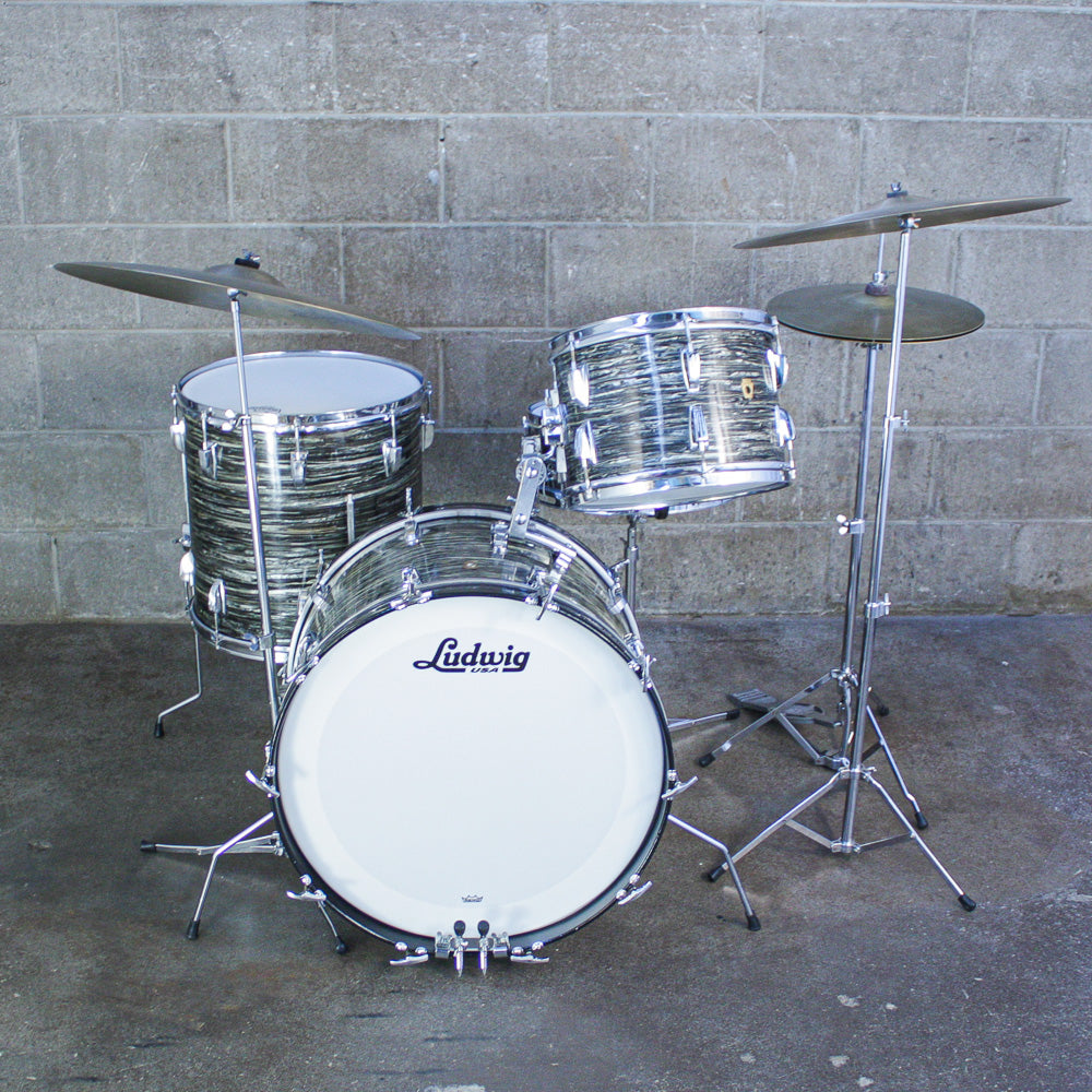 Ludwig 1966 Ringo Oyster Black Pearl Super Classic Outfit