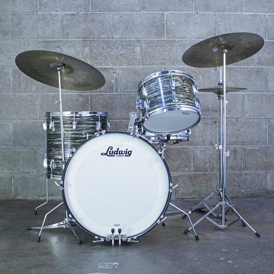 Ludwig 1966 Ringo Oyster Black Pearl Super Classic Outfit