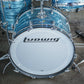 Ludwig 1977–78 Ludwig 4-Piece Drum Kit – Turquoise Oyster Rewrap – 6-Ply Maple – Netflix “Ginny & Georgia”