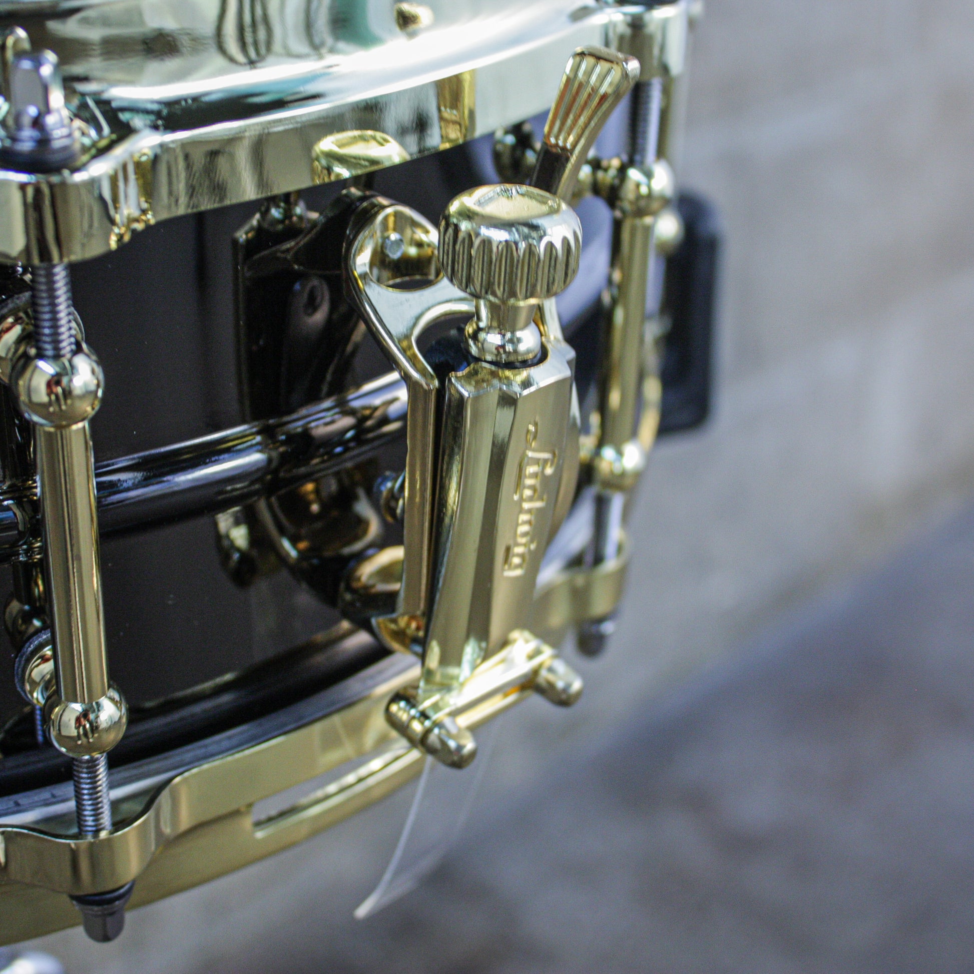 Ludwig 5"x14" Black Beauty w/ Brass Tube Lugs Snare Drum (LB416BT)