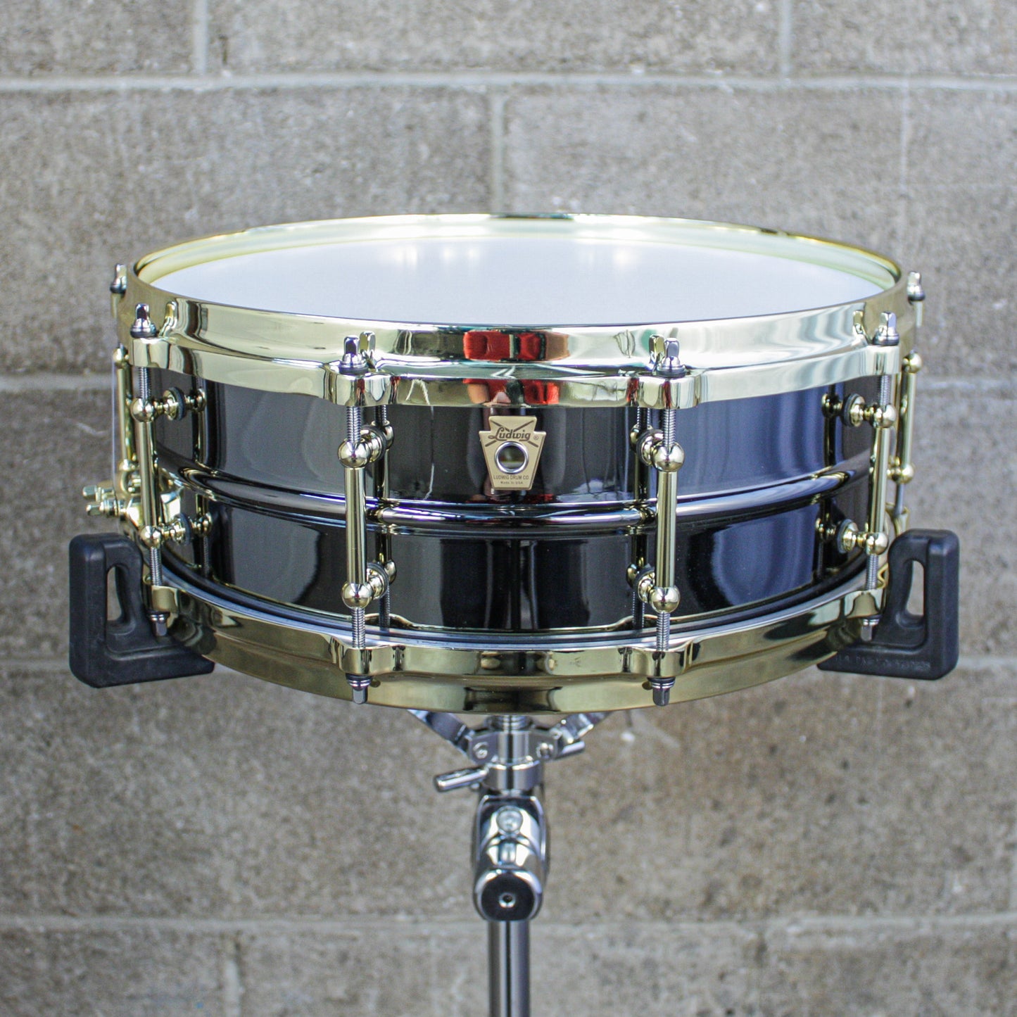 Ludwig 5"x14" Black Beauty w/ Brass Tube Lugs Snare Drum (LB416BT)