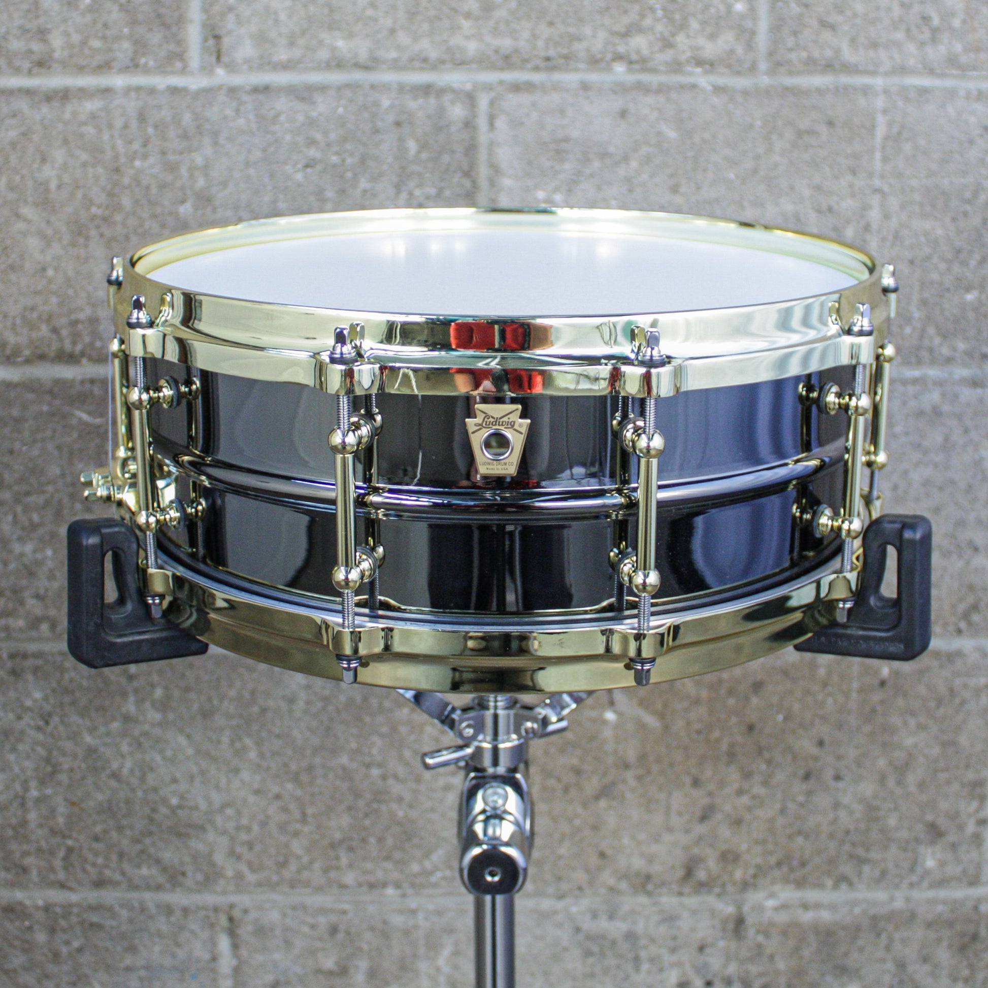 Ludwig 5"x14" Black Beauty w/ Brass Tube Lugs Snare Drum (LB416BT)