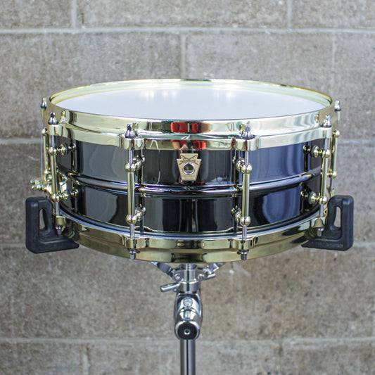 Ludwig 5"x14" Black Beauty w/ Brass Tube Lugs Snare Drum (LB416BT)