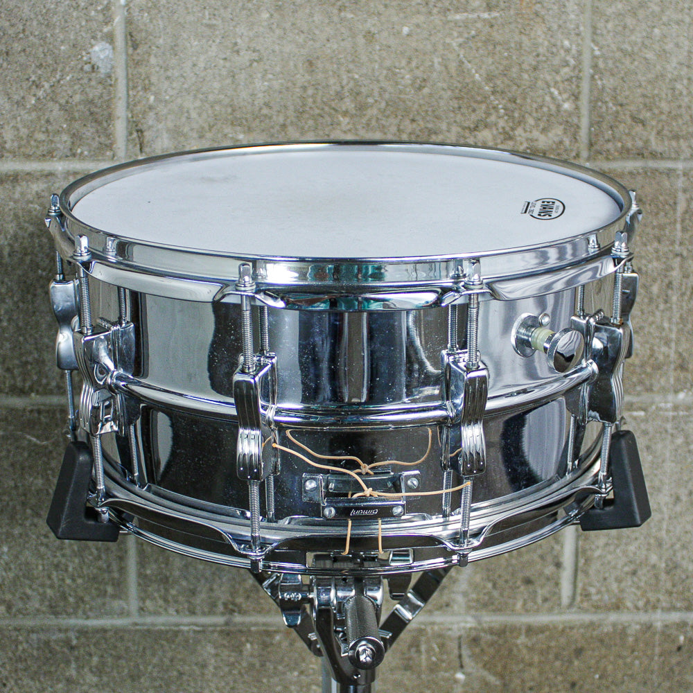 Ludwig 6.5" x 14" “Bowtie Supraphonic” (Large Keystone / Chicago) – Transitional Era, ca. 1984