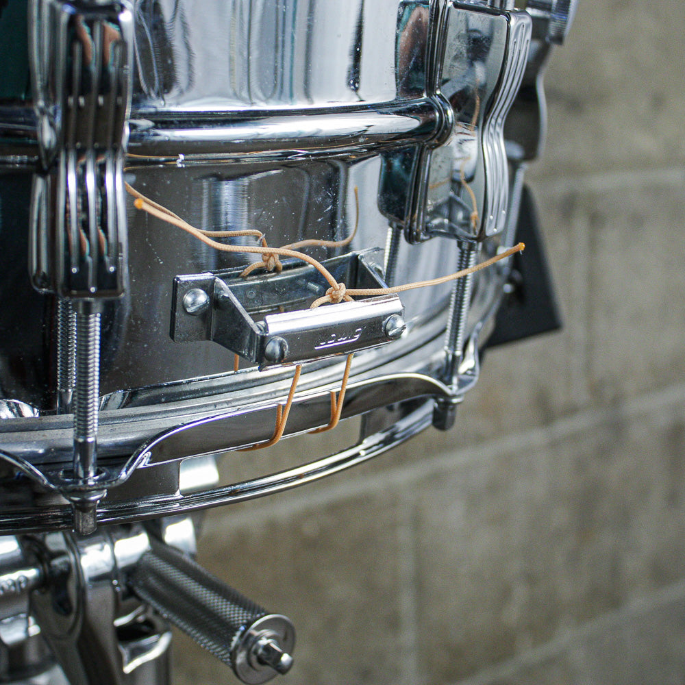 Ludwig 6.5" x 14" “Bowtie Supraphonic” (Large Keystone / Chicago) – Transitional Era, ca. 1984