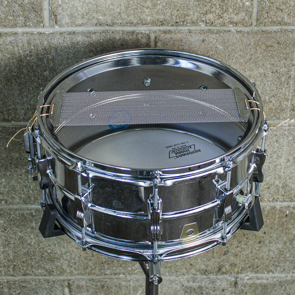 Ludwig 6.5" x 14" “Bowtie Supraphonic” (Large Keystone / Chicago) – Transitional Era, ca. 1984