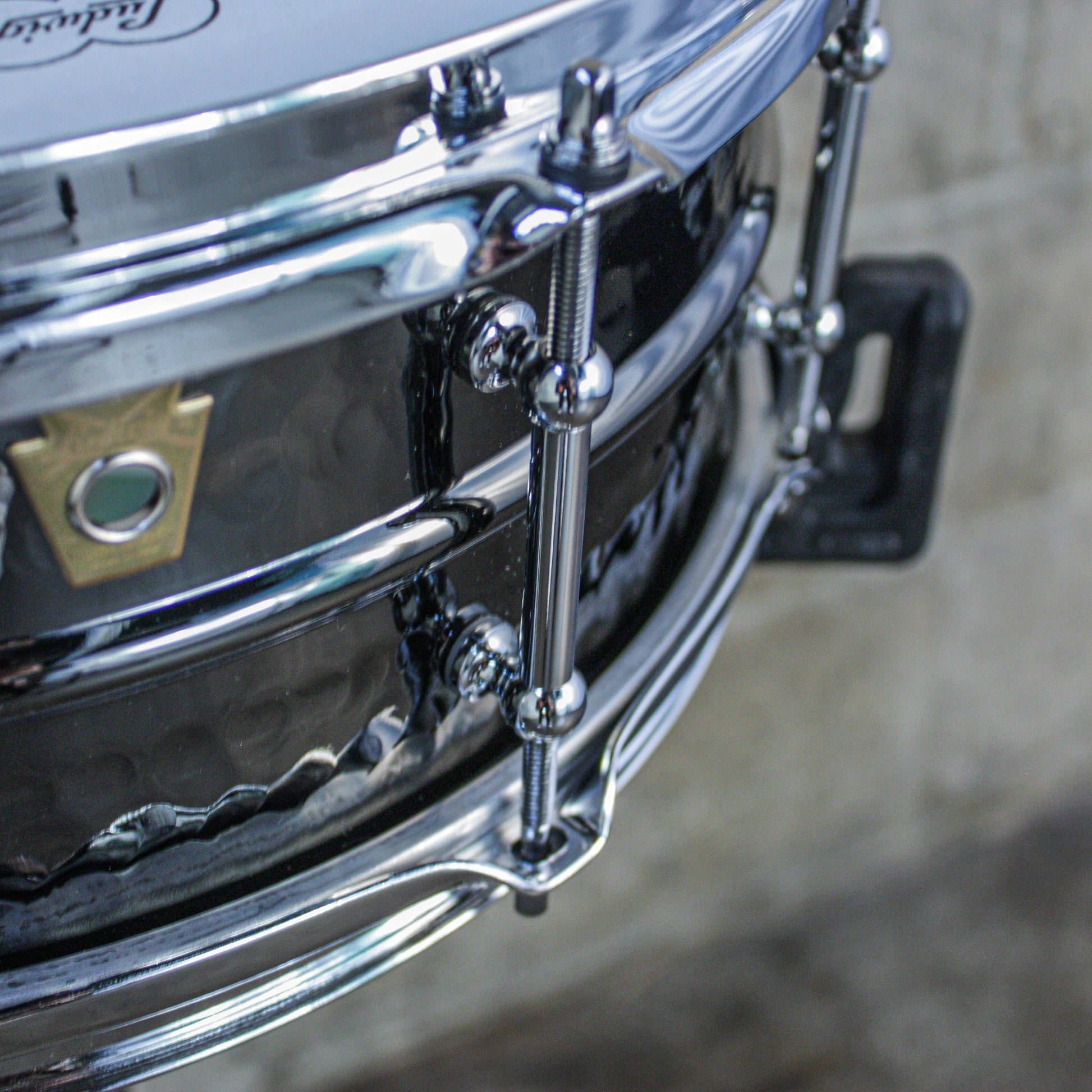 Ludwig Black Beauty 5" x 14" Hammered w/ Tube Lugs