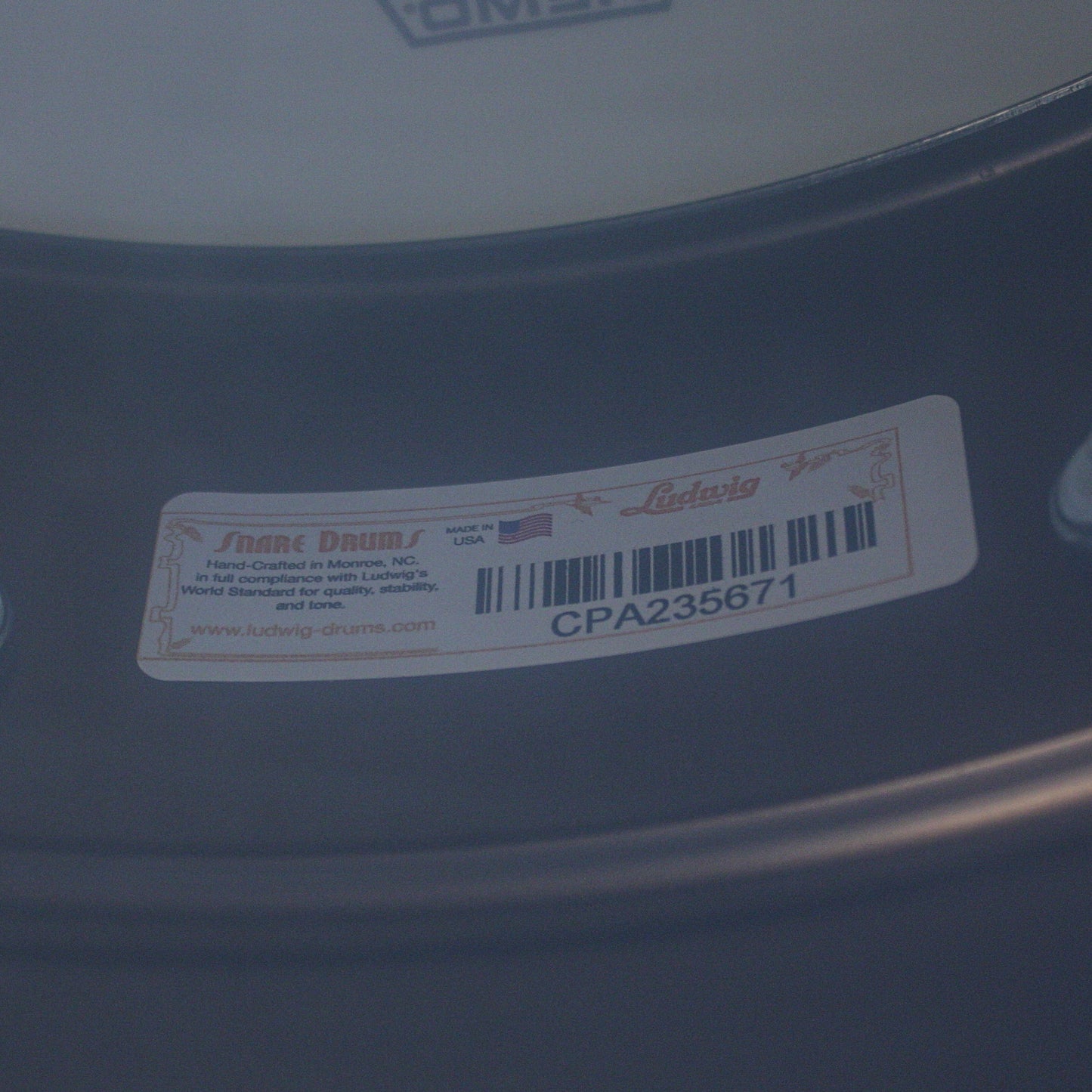 Ludwig Black Beauty 6.5" x 14" Snare Drum