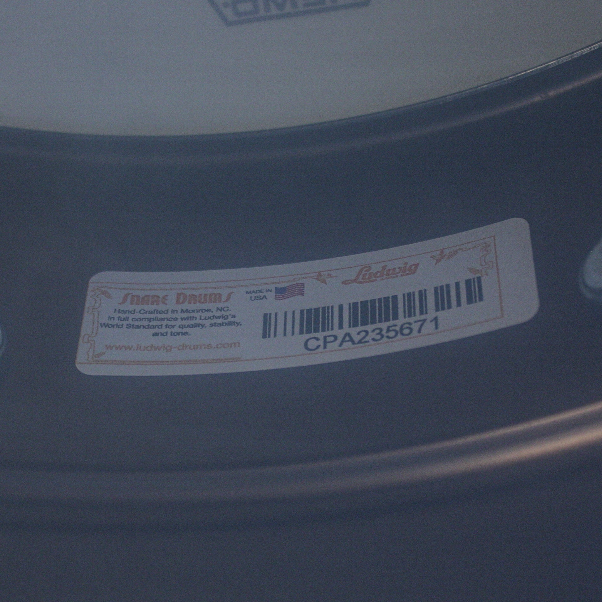 Ludwig Black Beauty 6.5" x 14" Snare Drum