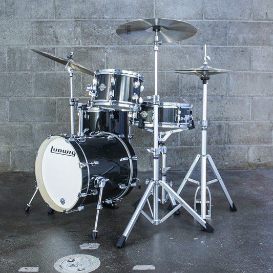 Ludwig Breakbeat Black Sparkle Drumset