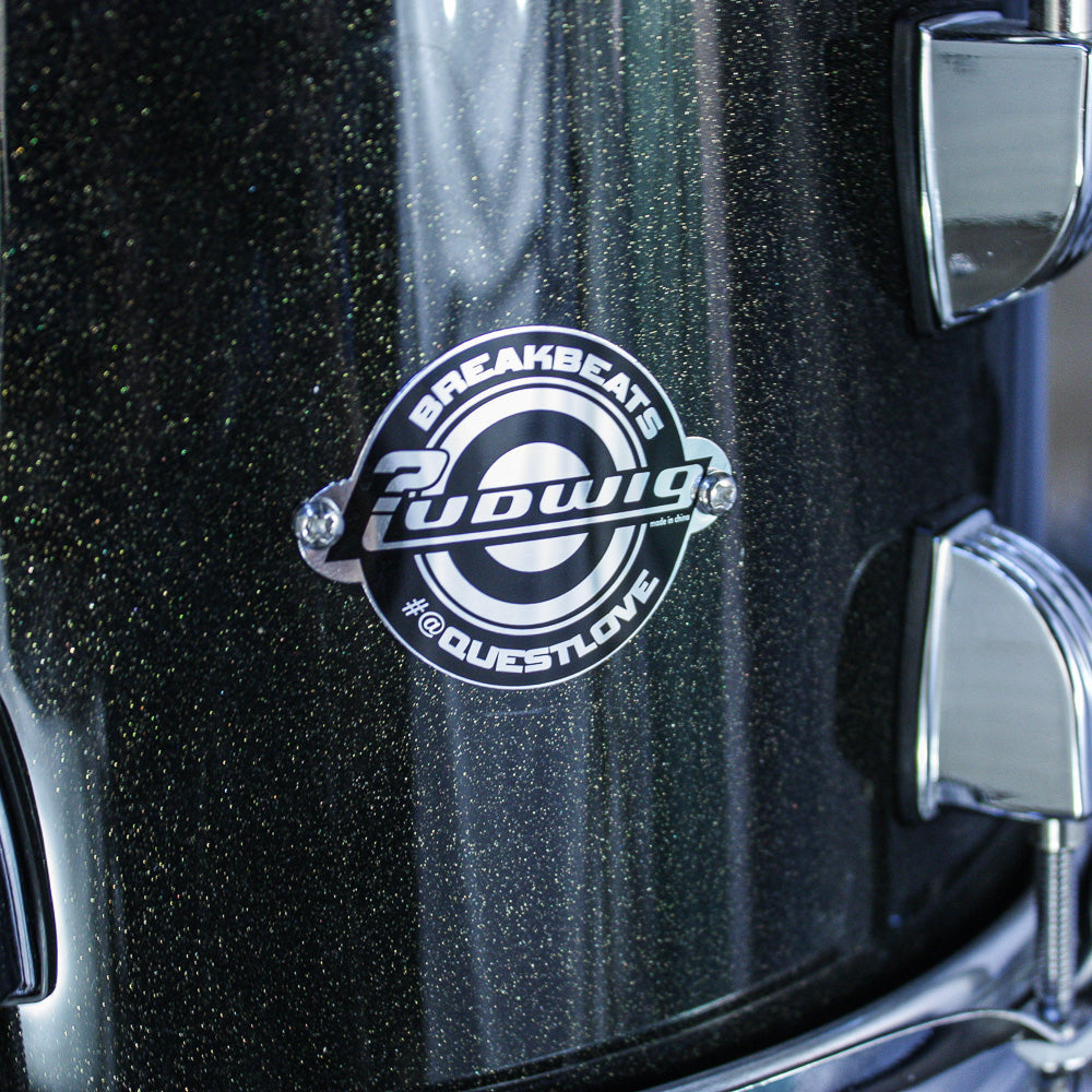 Ludwig Breakbeat Black Sparkle Drumset