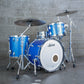 Ludwig Classic Maple Blue Sparkle Fab 3 Piece Kit