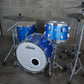 Ludwig Classic Maple Blue Sparkle Fab 3 Piece Kit