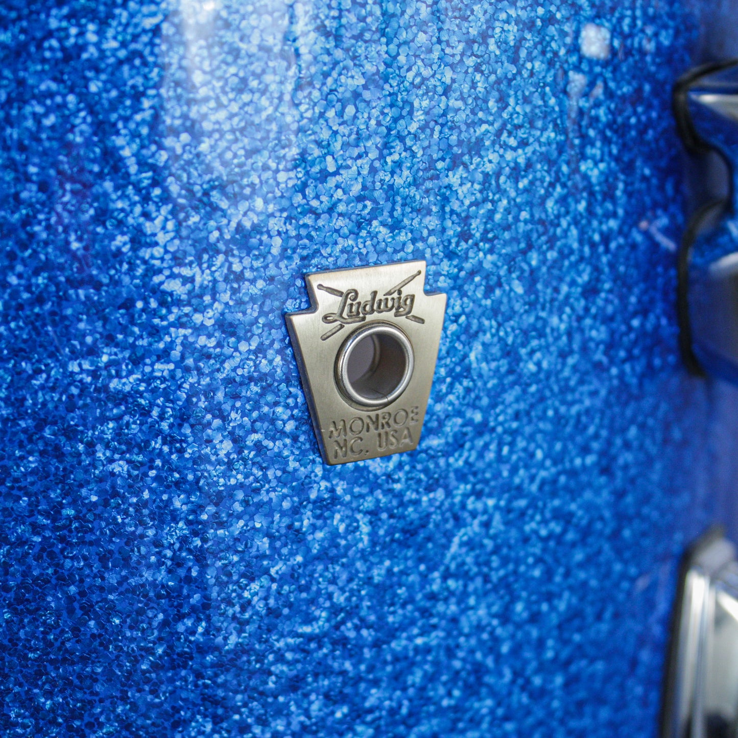Ludwig Classic Maple Blue Sparkle Fab 3 Piece Kit