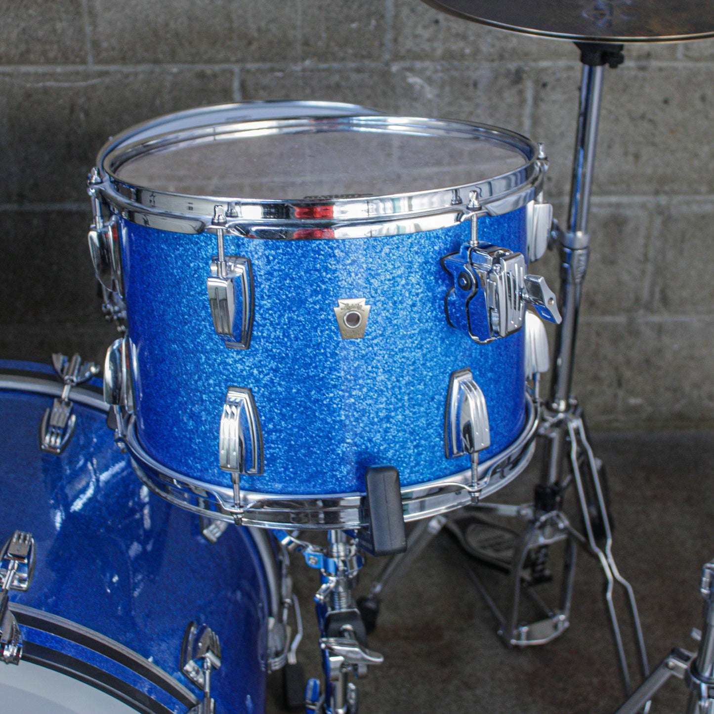 Ludwig Classic Maple Blue Sparkle Fab 3 Piece Kit