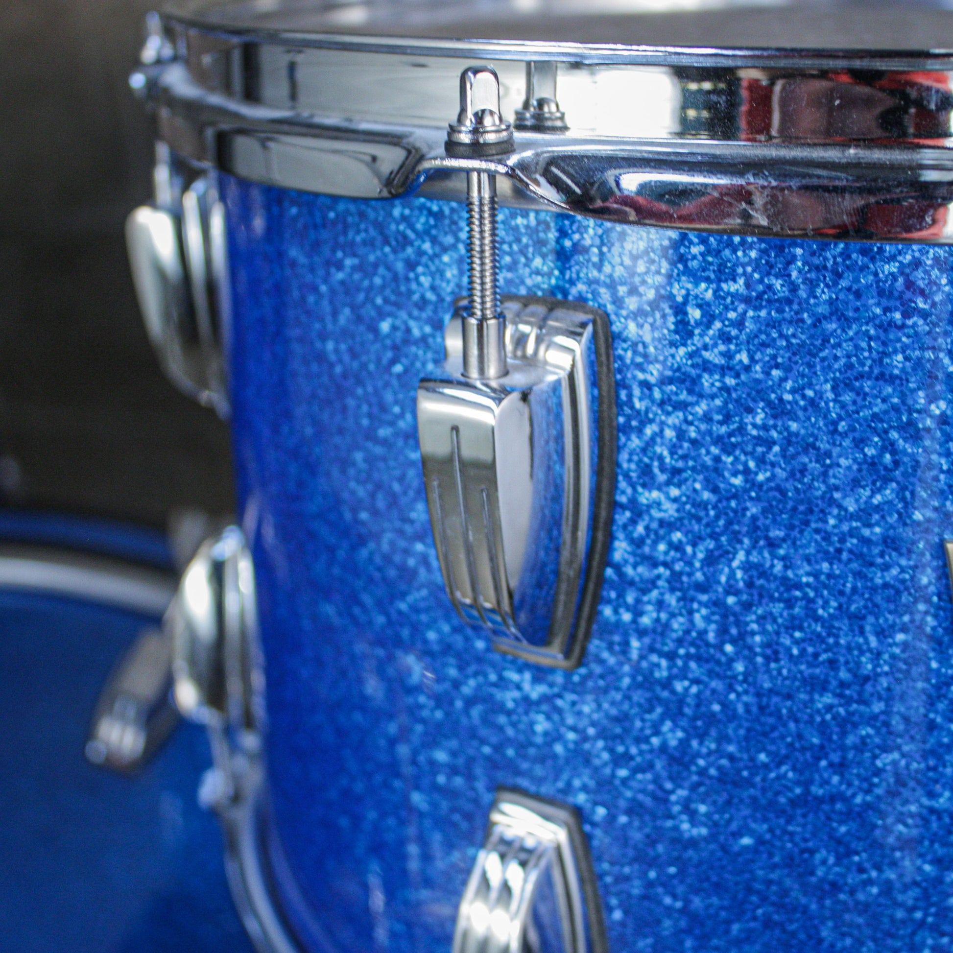 Ludwig Classic Maple Blue Sparkle Fab 3 Piece Kit