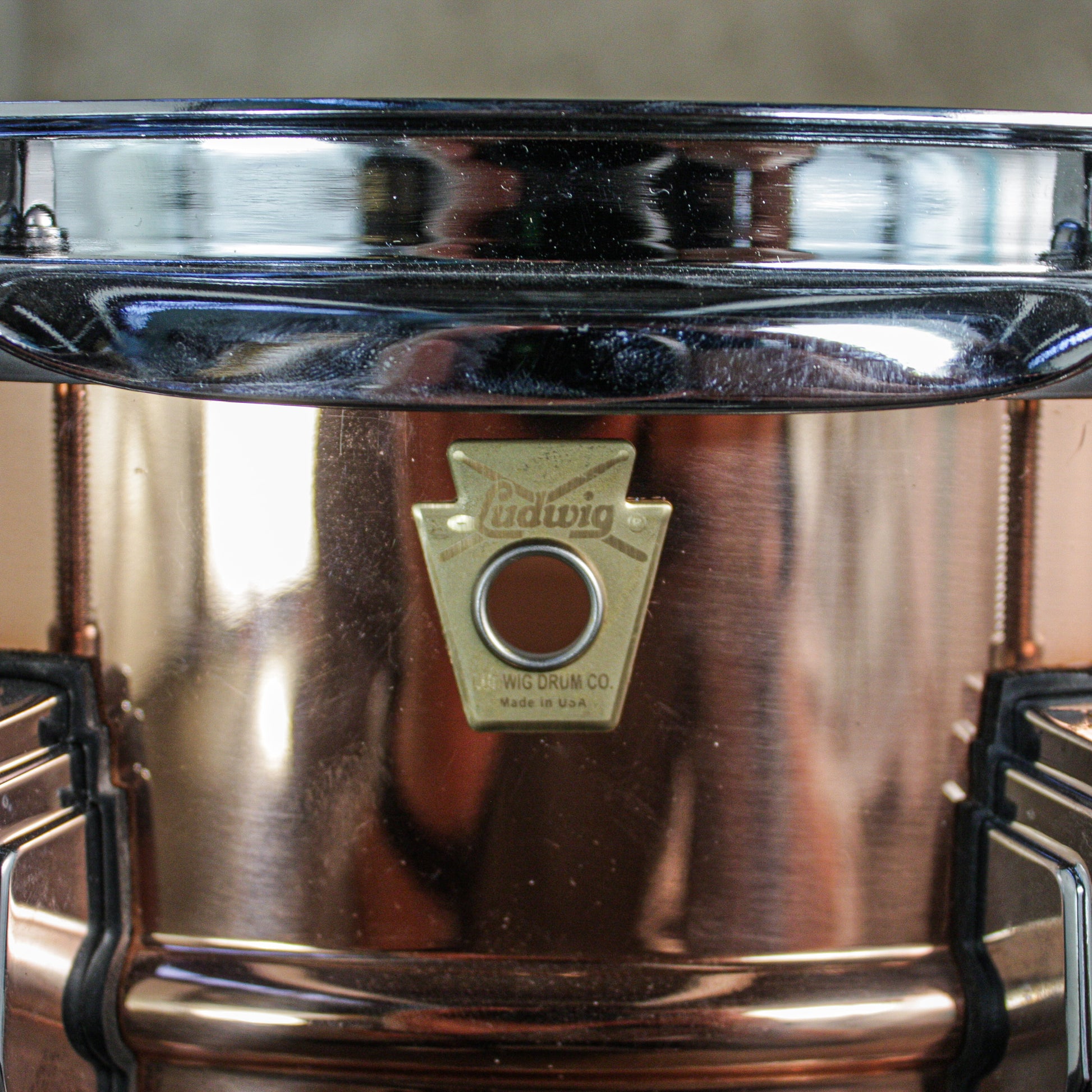 Ludwig Copperphonic 6.5" x 14" Snare Drum