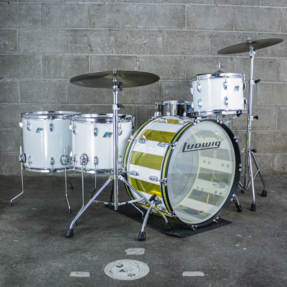 Ludwig Custom Vistalite Kit (13", 15", 16", 24")