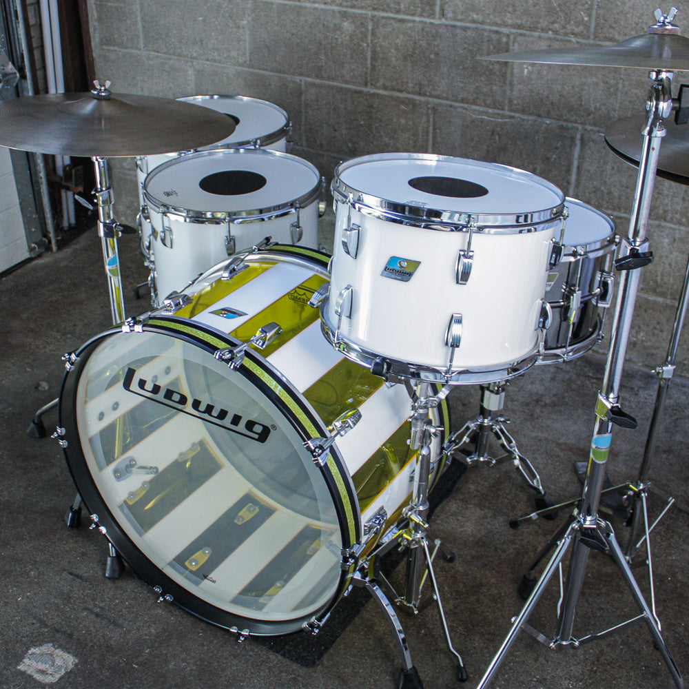Ludwig Custom Vistalite Kit (13", 15", 16", 24")