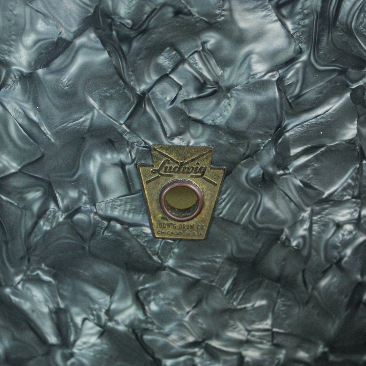 Ludwig Downbeat 9" x 13" Tom Black Diamond 60-63 Era