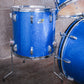 Ludwig Early 80s Blue Sparkle Drumkit (24/16/14/13)