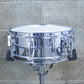 Ludwig No. 400 1966 Supra-Phonic 5" x 14" Metal Snare Drum (w/ COB Hoops)