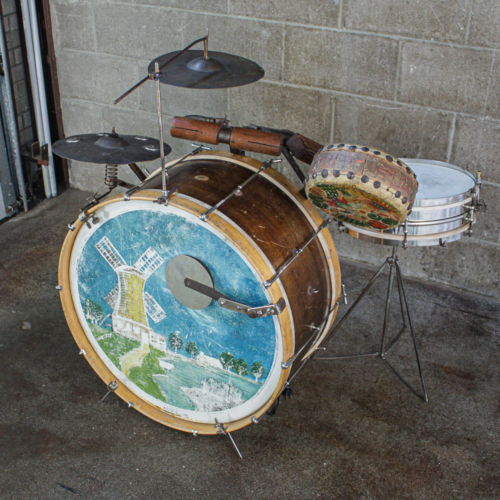 Ludwig “Professional Outfit No. 1” Drum Set – Early 1920s