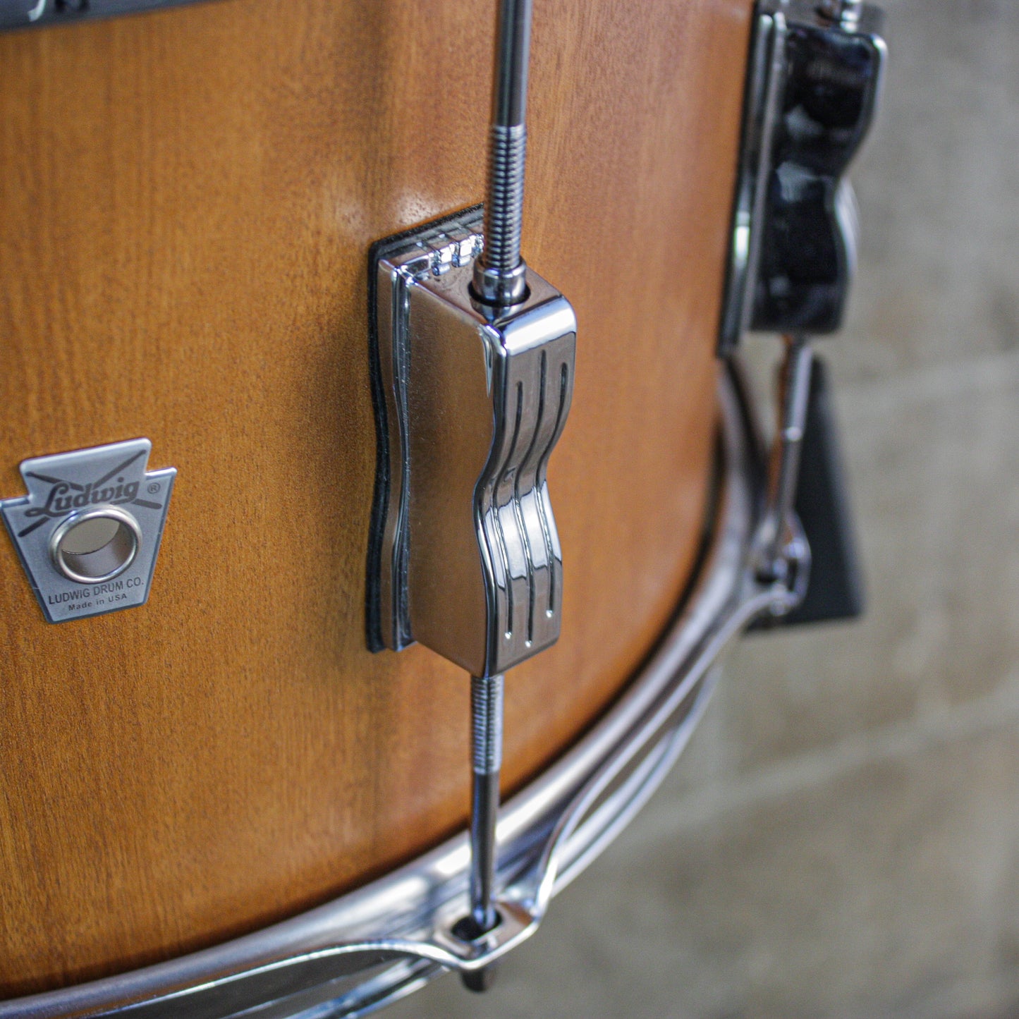 Ludwig Standard Maple 8" x 14" Snare Drum in Mojave Cherry
