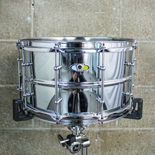 Ludwig Supralite 8" x 14" Steel Snare Drum