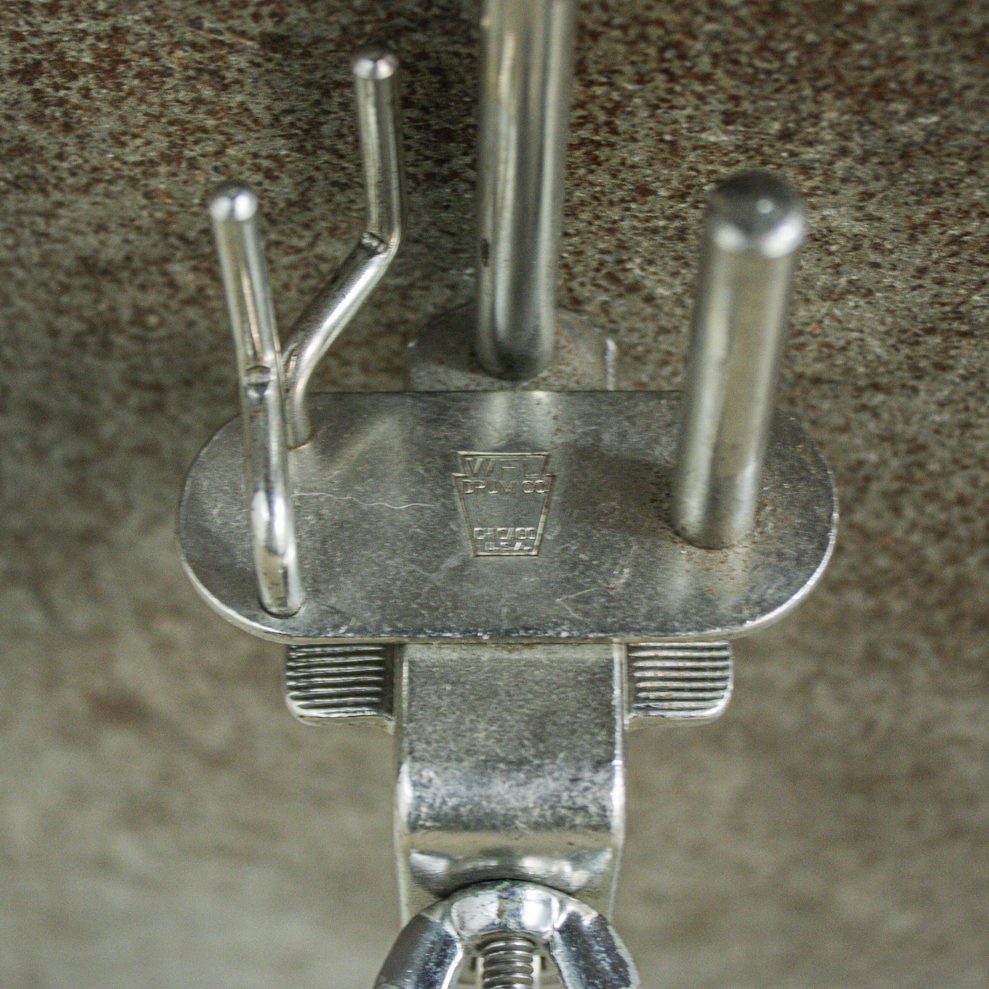 Ludwig WFL 1930's Cymbal Arm with Woodblock Mount