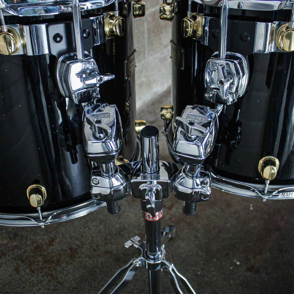 Mapex Orion Traditional Maple – Black Star Finish (Mid-1990s) - (10/12/14/16/22/SNR)