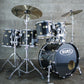 Mapex Orion Traditional Maple – Black Star Finish (Mid-1990s) - (10/12/14/16/22/SNR)