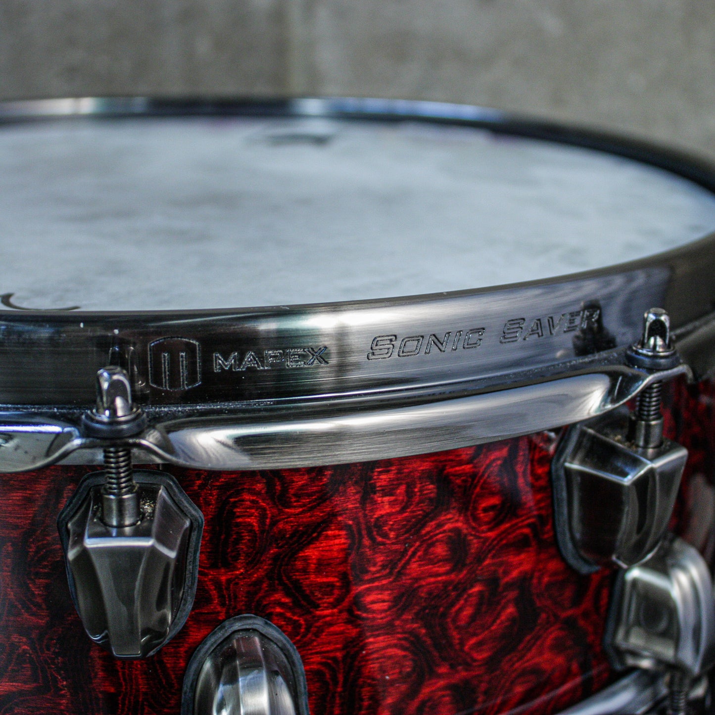 Mapex Russ Miller 2015 Versatus 14” x 4 5/8” Hybrid Mahogany/Maple Snare Drum