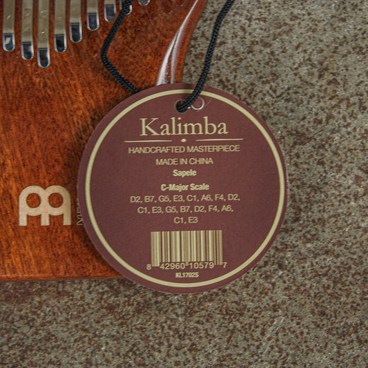 Meinl Kalimba - Sapele - 17 note