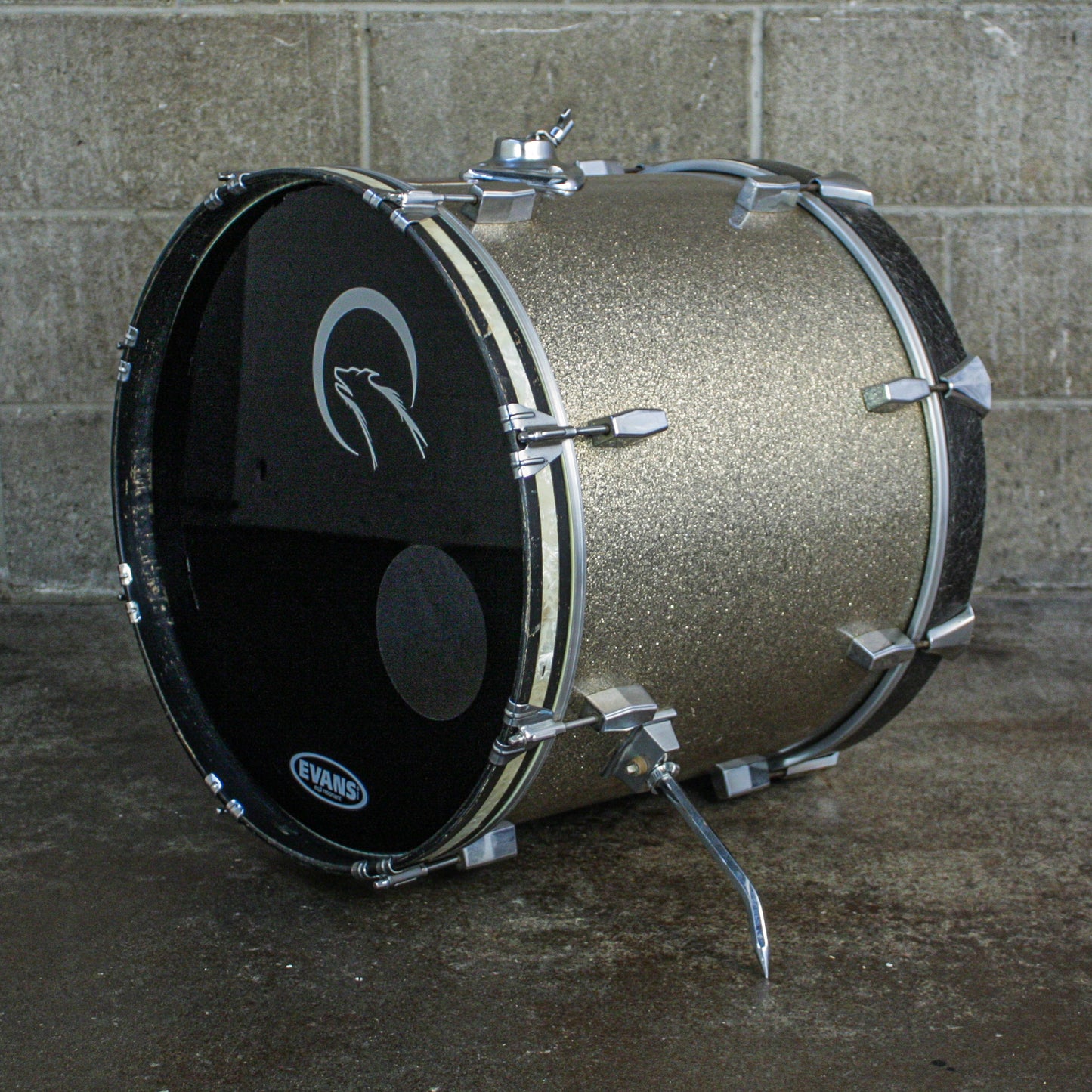 Milestone 16" x 20" Bass Drum Gold Sparkle