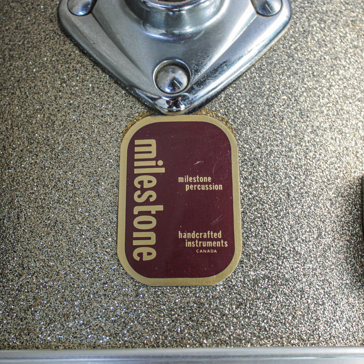 Milestone 16" x 20" Bass Drum Gold Sparkle