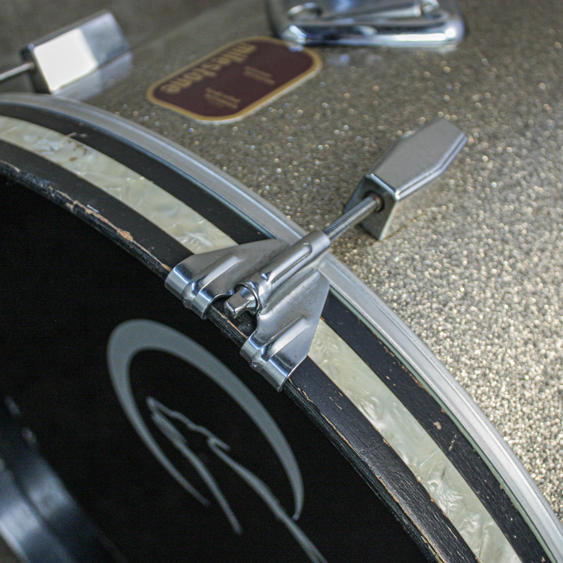 Milestone 16" x 20" Bass Drum Gold Sparkle