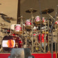 Neil Peart's DW 3" x 13" Red Sparkle Lacquer Snare Drum