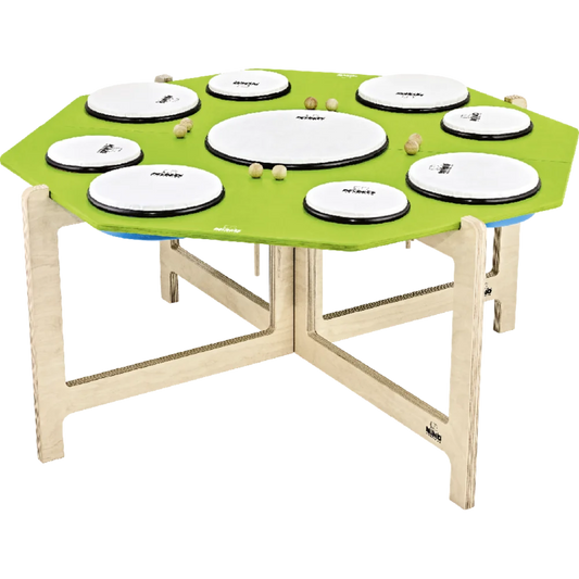 Nino Classroom Hand Drum Set and stand