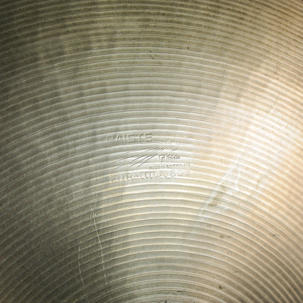 Paiste 18" 1960's 602 Rivet Crash Ride