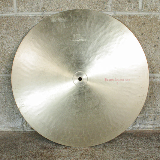 Paiste Late 60s 18" Formula 602 Pre-Serial Flat Ride Seven Sound Set 4 (The Roy Haynes Cymbal) *ULTRA RARE*