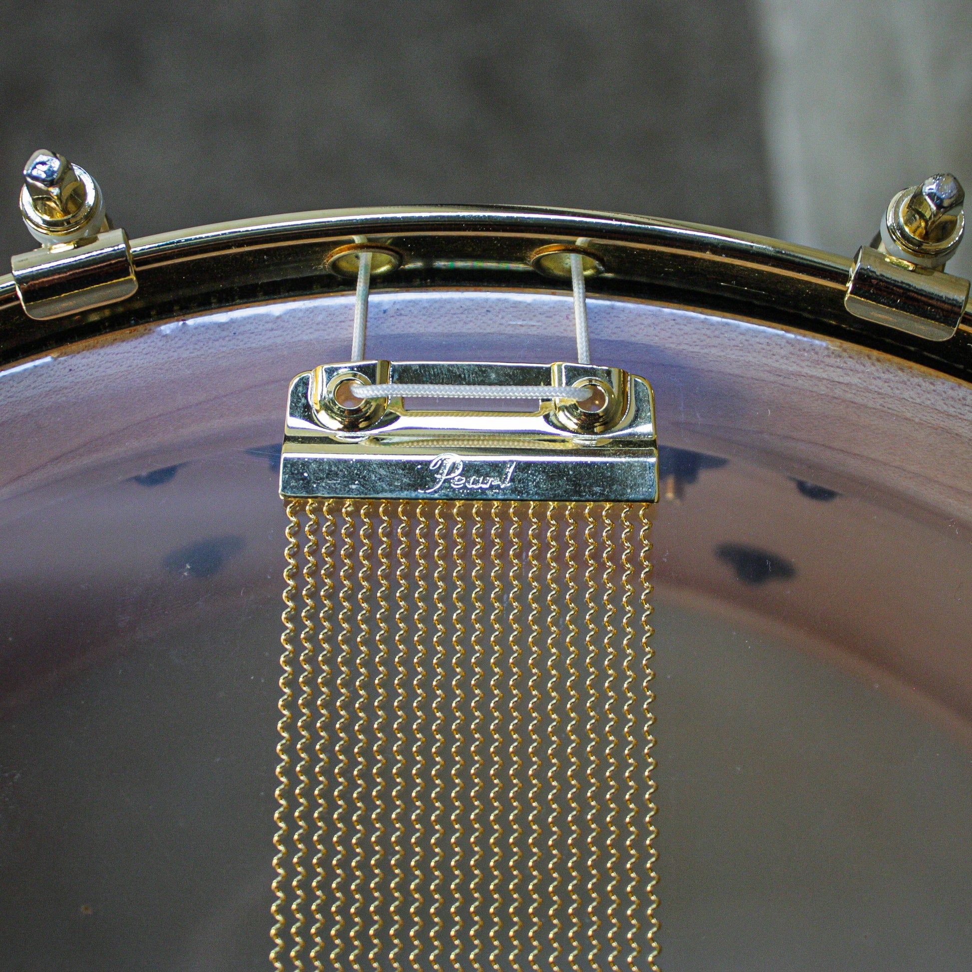 Pearl 5.5" x 14" 50th Anniversary Solid Maple 24K Gold Plated Snare Drum
