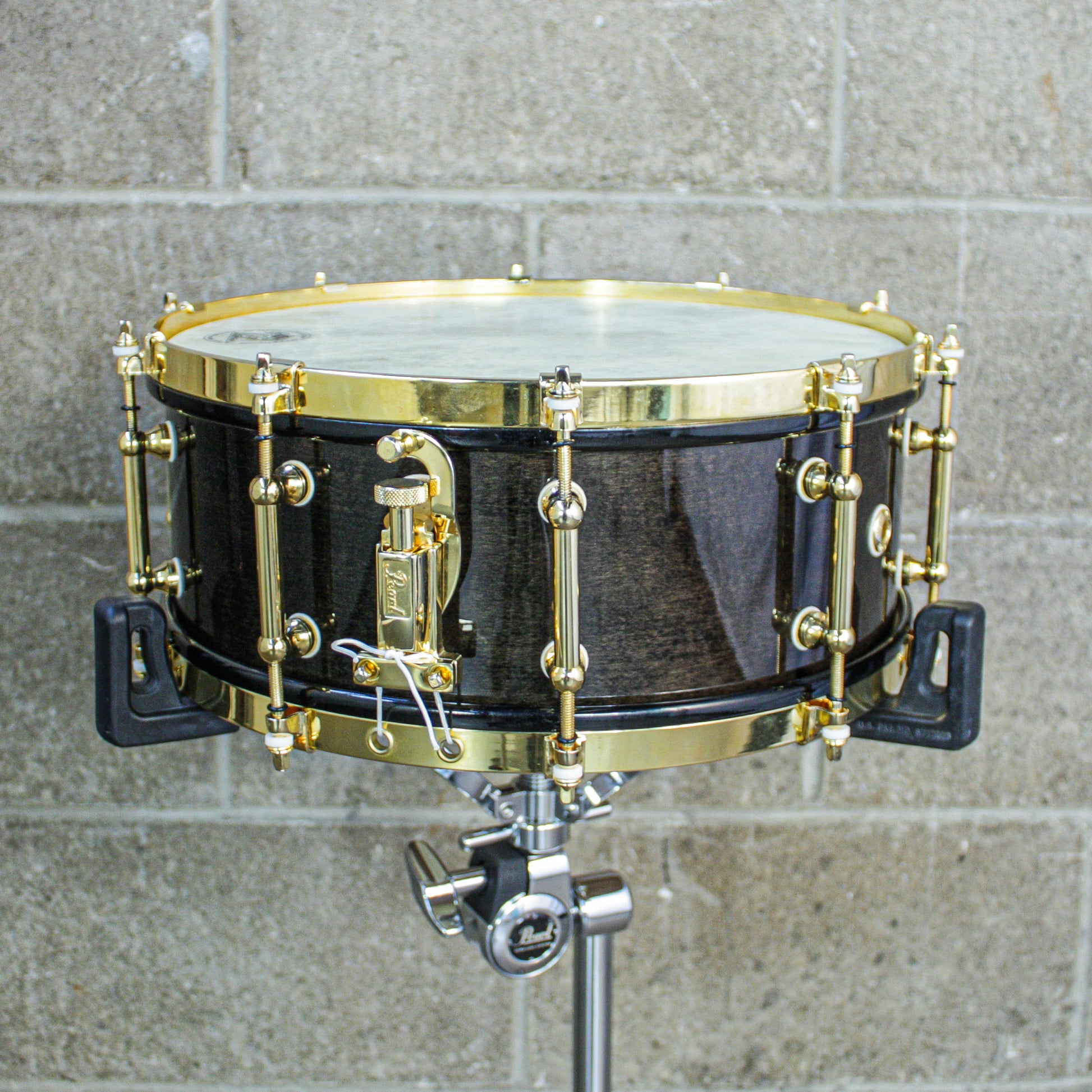 Pearl 5.5" x 14" 50th Anniversary Solid Maple 24K Gold Plated Snare Drum