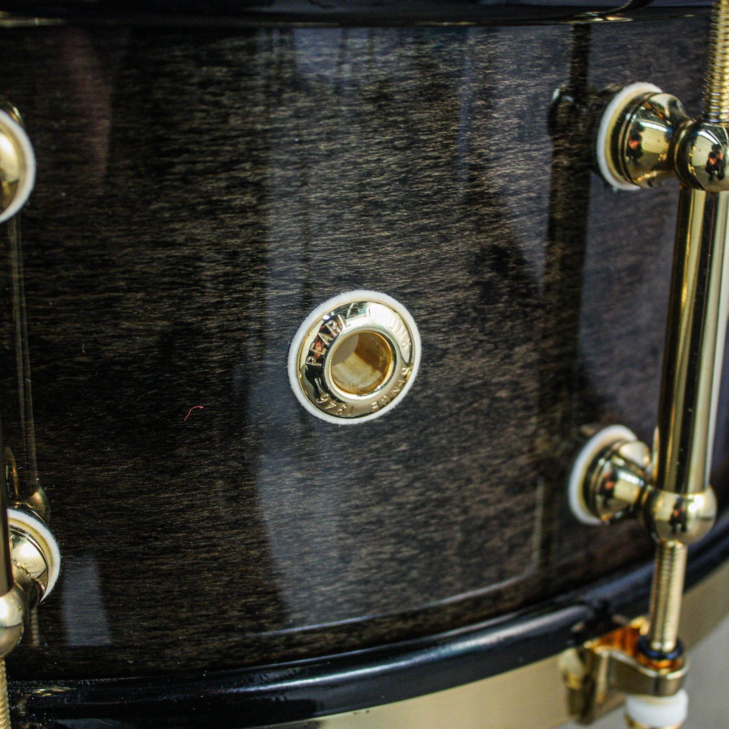 Pearl 5.5" x 14" 50th Anniversary Solid Maple 24K Gold Plated Snare Drum