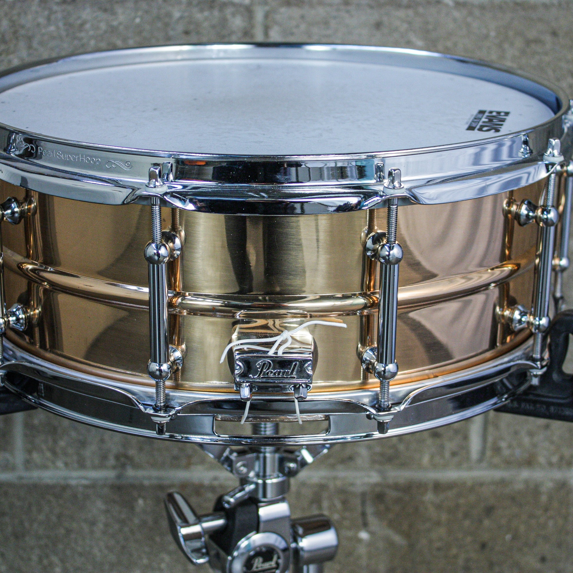 Pearl 5.5" x 14" Pearl Bronze Sensitone Snare Drum with Tube Lugs - Early 2000's