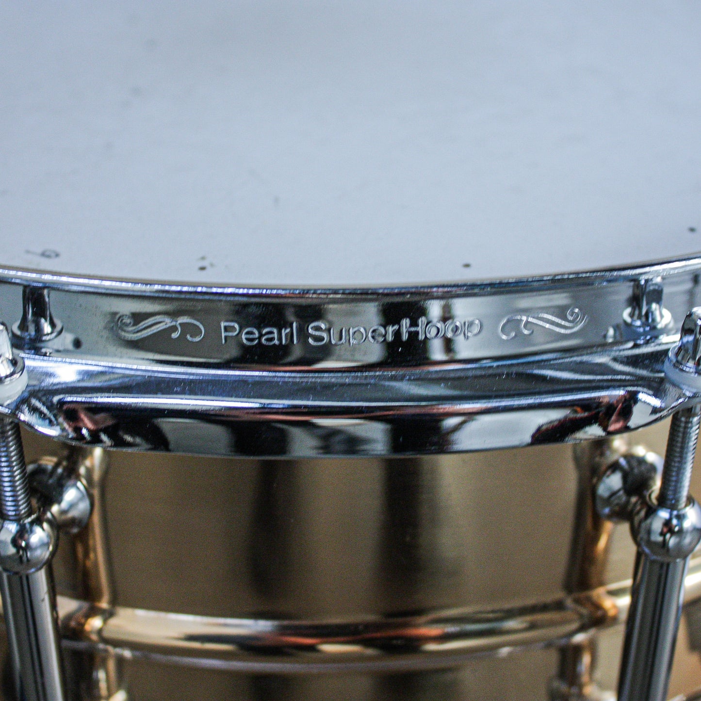 Pearl 5.5" x 14" Pearl Bronze Sensitone Snare Drum with Tube Lugs - Early 2000's