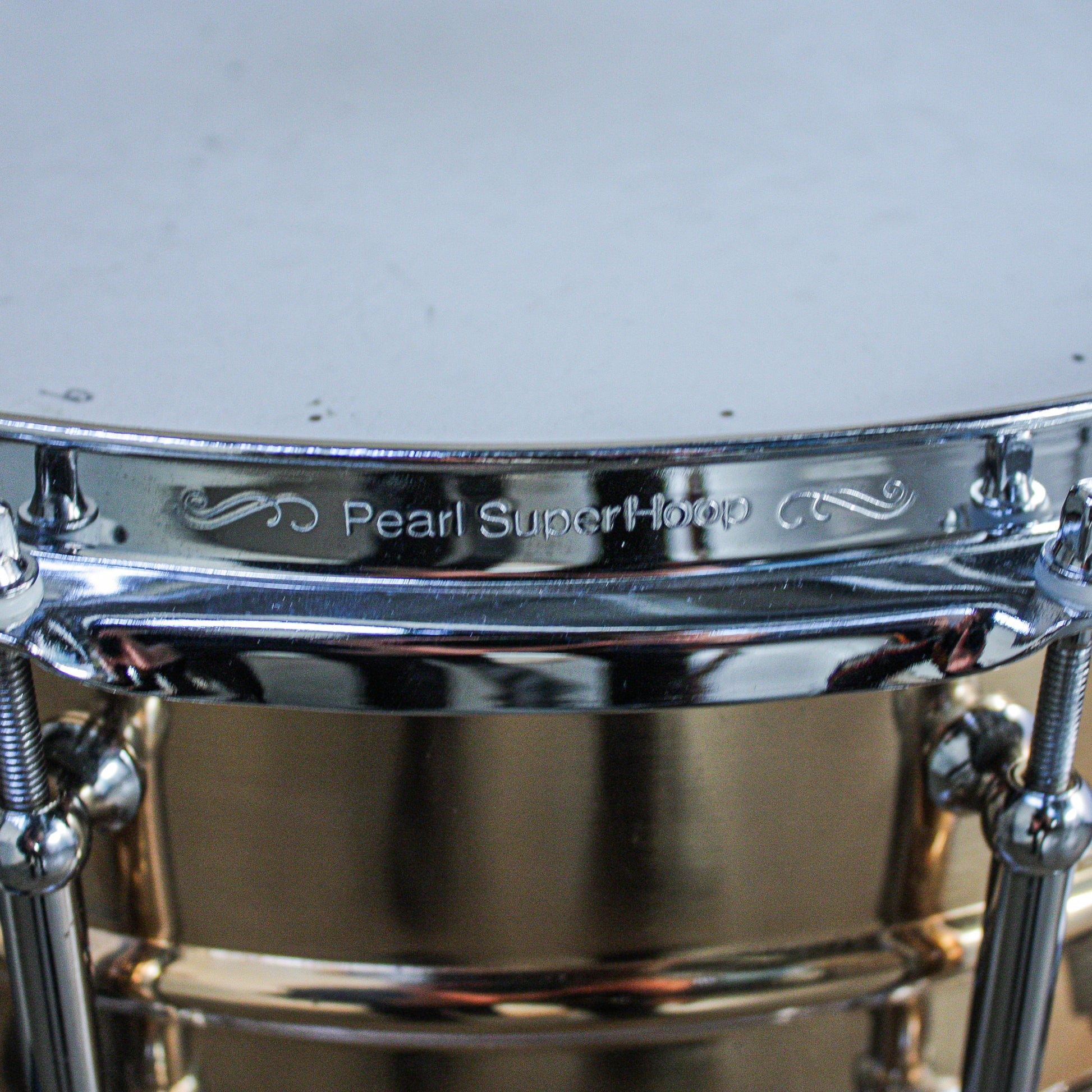 Pearl 5.5" x 14" Pearl Bronze Sensitone Snare Drum with Tube Lugs - Early 2000's
